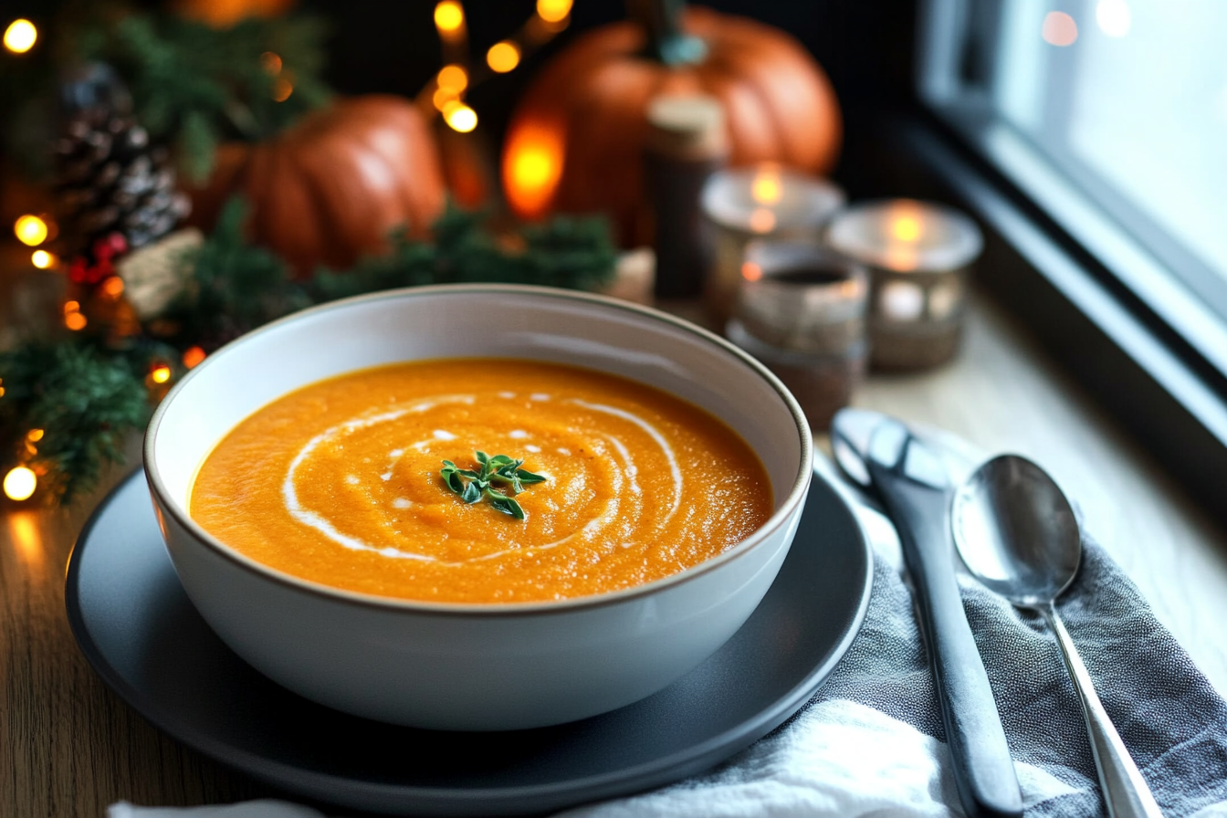 Roasted Carrot and Parsnip Soup